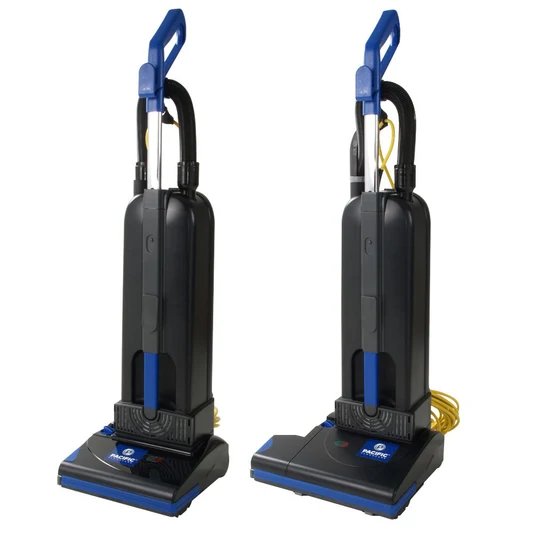 Pacific V12ES Single Motor Upright Vacuum - Cleaning Width 12"