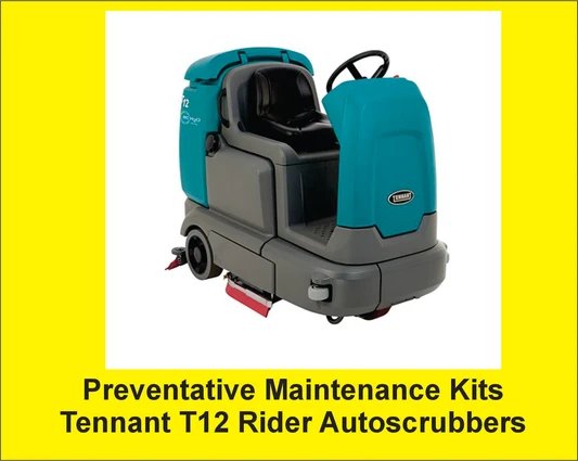 Prevenative Maintenance Kits - Tennant T12 - Replacement Squeegee Blades only