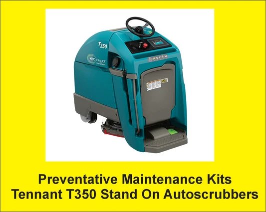 Preventative Maintenance Kit - Tennant T350 - Replacement Squeegee Blades Only - 500mm - (20")